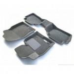 Коврики салона текст. 3D euro-std MAZDA CX-5 (2012-) (EMC3D) Original Business (серые)