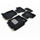 Коврики салона текст. 3D euro-std MITSUBISHI Lancer 10 (2007-) Sedan/HB (EM3D) Original Lux (черные)