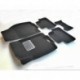 Коврики салона текст. 3D euro-std NISSAN Qashqai (2014-) (EM3D) Original Lux (черные)