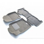 Коврики салона текст. 3D euro-std TOYOTA Rav 4 (2013-) (EMC3D) Original Business (серые)