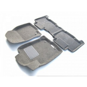 Коврики салона текст. 3D euro-std TOYOTA Rav 4 (2013-) (EMC3D) Original Business (серые)