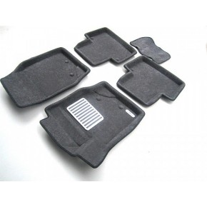 Коврики салона текст. 3D euro-std VOLVO XC 90 (2002-2014) (EM3D) Original Lux (серые)