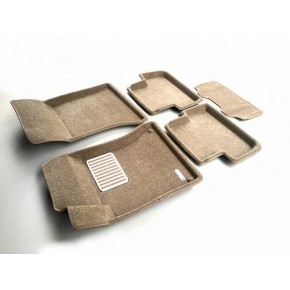 Коврики салона текст. 3D euro-std MERCEDES W176, 246, C117, X156 (A,B,CLA,GLA-Class) (2014-) (EM3D) (бежевые)