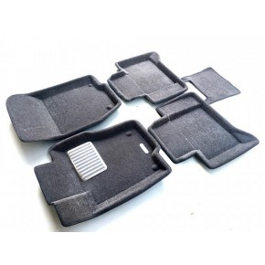 Коврики салона текст. 3D euro-std MERCEDES W164 (ML,GL-Class) (2006-2012) (EM3D) Original Lux (серые)