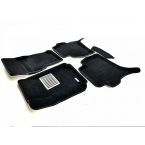 Коврики салона текст. 3D euro-std VOLKSWAGEN Amarok (2010-) (EM3D) NP Original Lux (черные)