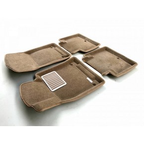 Коврики салона текст. 3D euro-std INFINITI Q 70 (2015-) /M37 (EM3D) NP Original Lux (бежевые)