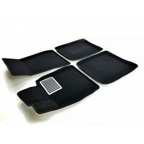 Коврики салона текст. 3D euro-std MERCEDES W222 Maybach (2014-) (EM3D) NP Original Lux (черные)