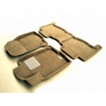 Коврики салона текст. 3D euro-std TOYOTA Rav 4 (2013-) (EM3D) Original Lux (бежевые)