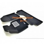 Коврики салона текст. 5D (высокий борт) VOLKSWAGEN Touareg (2010-)/PORSCHE Cayenne (2010-) (EM5D) Original (черные)