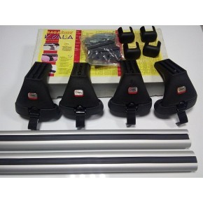 Багажная система Amos Koala KF в сборе с аэродинам. дугами 55х120см без замка. Креп. за двер. проём.