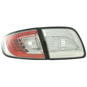 Тюнинг - комплект задних фонарей внешний + внутренний с led (светодиоды) (седан) Mazda 3 - 1 поколение