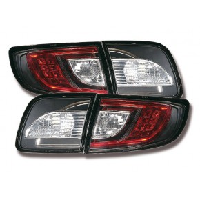 Тюнинг - комплект задних фонарей внешний + внутренний с led (светодиоды) (седан) Mazda 3 - 1 поколение