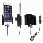 Держатель активный,кабель под прикуриватель Apple iPhone 6 Plus  велюровый (крепёж приобретается отдельно)
