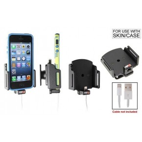 Держатель активный,штатный кабель (кабель не входит в ком-т) Apple iPhone 5 /5S (крепёж приобретается отдельно)