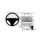 Крепежный комплект консольный BMW 5-series F10, F11 10-13