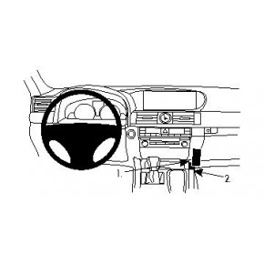 Крепежный комплект консольный Lexus LS 46/600h 13-