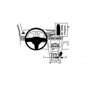 Крепежный комплект консольный Subaru Legacy 10-13/Outback 10-13