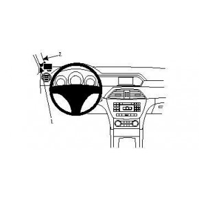 Крепежный комплект слева Mercedes Benz C-Class (180-320) 11-13