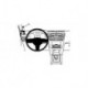 Крепежный комплект слева Subaru Outback 10-13/Legacy 10-13