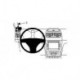 Крепежный комплект слева Skoda Yeti 10-13