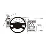 Крепежный комплект слева VW Touran 03-14