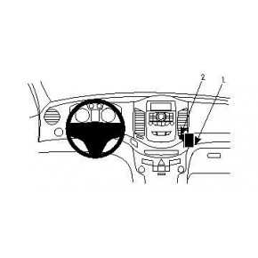Крепежный комплект угловой Chevrolet Orlando 11-13