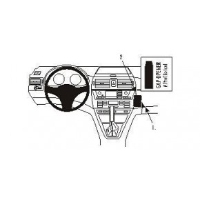 Крепежный комплект угловой BMW X3 04-10