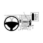 Крепежный комплект угловой Citroen C-Crosser 07-13//Mitsubishi Outlander 07-12