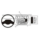 Крепежный комплект угловой Citroen C4 Grand Picasso 07-13