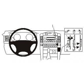 Крепежный комплект угловой Lexus GX 470 03-10