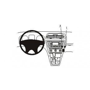 Крепежный комплект угловой Skoda Octavia Classic 05-13/Octavia Scout 07-13