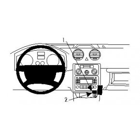 Крепежный комплект угловой Volkswagen Caddy 04-13