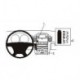 Крепежный комплект централ. Chevrolet Captiva 07-11