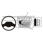 Крепежный комплект централ. Citroen C4 Grand Picasso 07-13