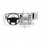 Крепежный комплект централ. Citroen Jumper 07-13//Fiat Ducato 07-13//Peugeot Boxer 07-13
