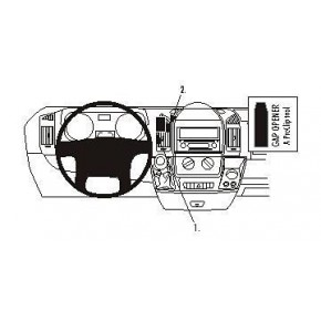 Крепежный комплект централ. Citroen Jumper 07-13//Fiat Ducato 07-13//Peugeot Boxer 07-13