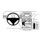 Крепежный комплект централ. Dodge Grand Caravan 11-13