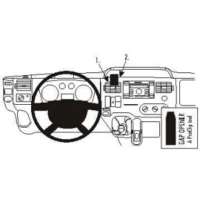 Крепежный комплект централ. Ford Transit 07-