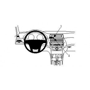 Крепежный комплект централ. Honda Accord 08-08