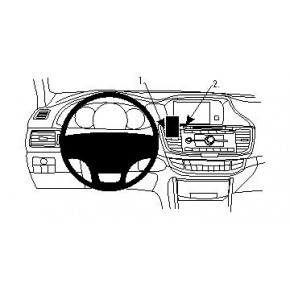 Крепежный комплект централ. Honda Accord 13-