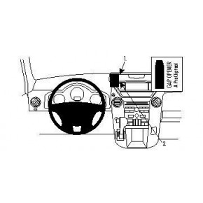 Крепежный комплект централ. Honda Pilot 09-13