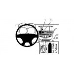 Крепежный комплект централ. Infiniti M37/M56 11-13