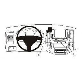 Крепежный комплект централ. Lexus RX 350 06-09