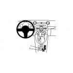 Крепежный комплект централ. Mazda 2 10-13