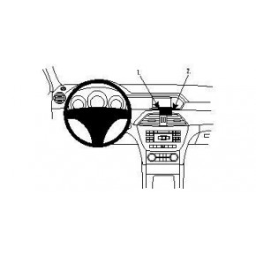 Крепежный комплект централ. Mercedes Benz C-Class (180-320) 11-13