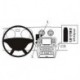 Крепежный комплект централ. Mercedes Benz GL-Class 06-12