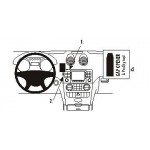 Крепежный комплект централ. Mercedes Benz M-Class/ML 05-11