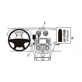 Крепежный комплект централ. Mercedes Benz M-Class/ML 05-11