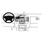 Крепежный комплект централ. Mitsubishi Pajero 00-06