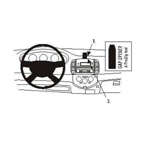 Крепежный комплект централ. Nissan Micra 03-10